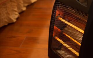 space heaters can be a winter fire safety hazard